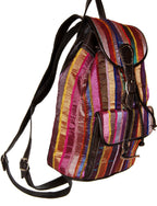 Sabra Backpack Single Pocket Dark Brown - Dark Brown