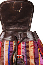 Sabra Backpack Single Pocket Dark Brown - Dark Brown