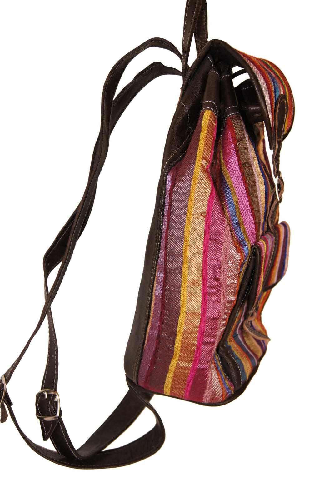 Sabra Backpack Single Pocket Dark Brown - Dark Brown