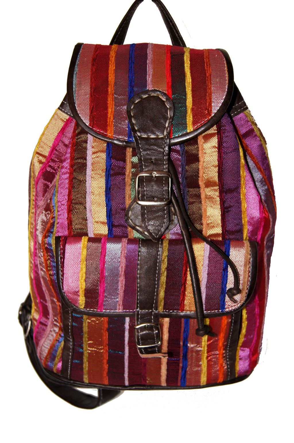 Sabra Backpack Single Pocket Dark Brown - Dark Brown