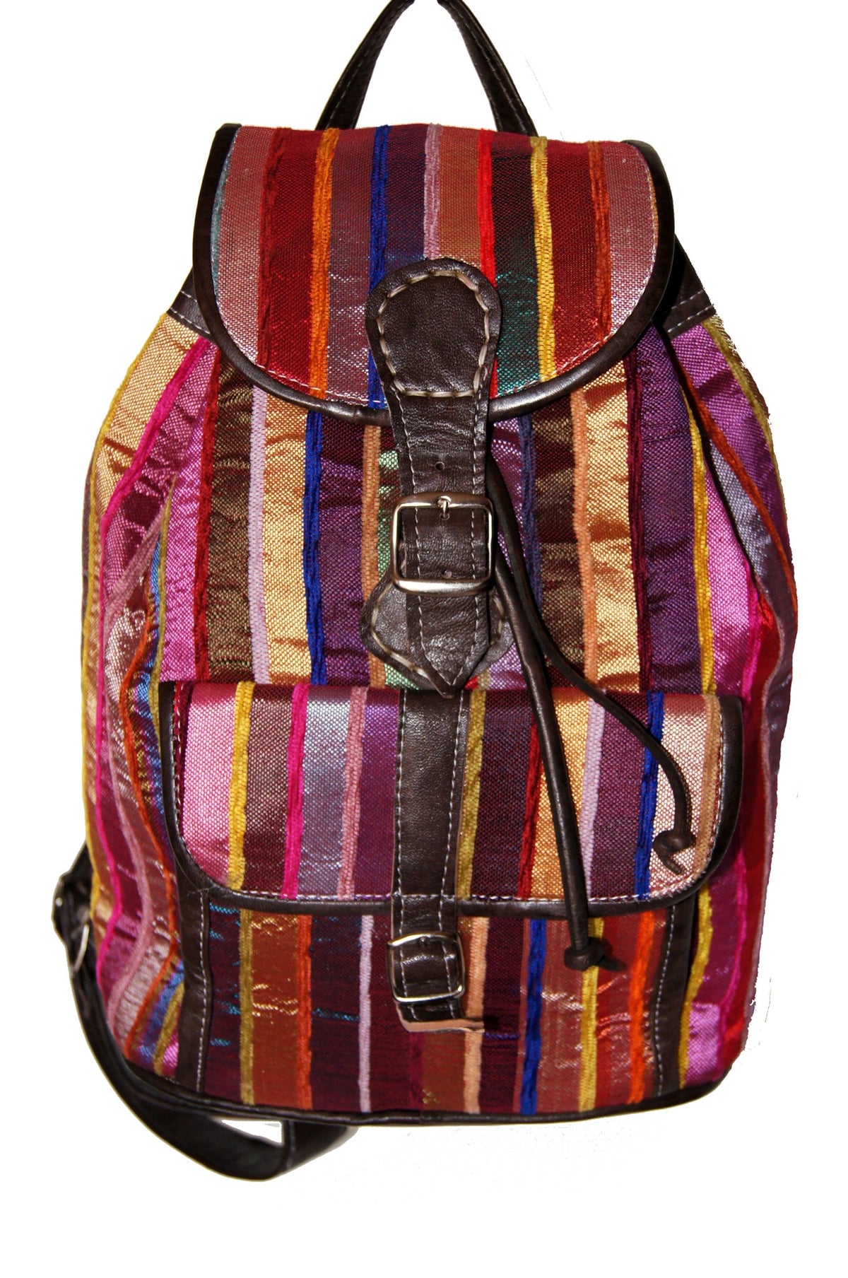 Sabra Backpack Single Pocket Dark Brown - Dark Brown