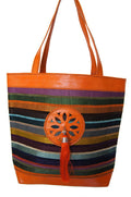 Sabra Tassel Shoulder Bag - Orange
