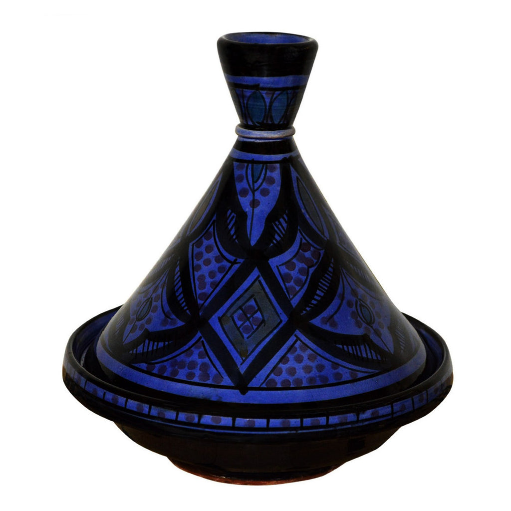 Serving Tagine Safi Small 8 inches - Royal Blue