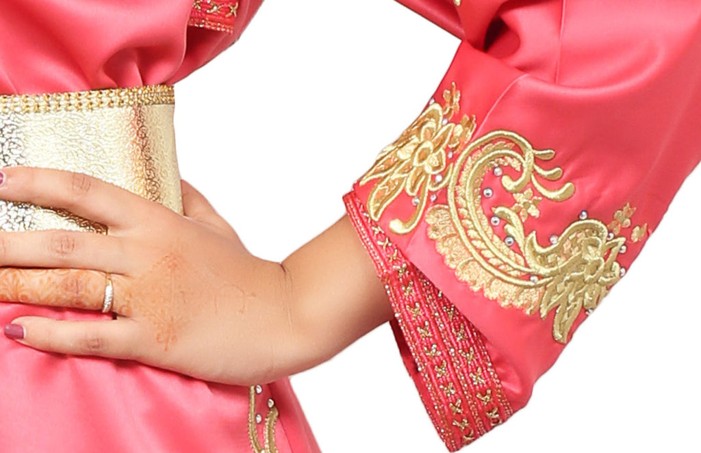 Sanna Caftan Coral - Coral