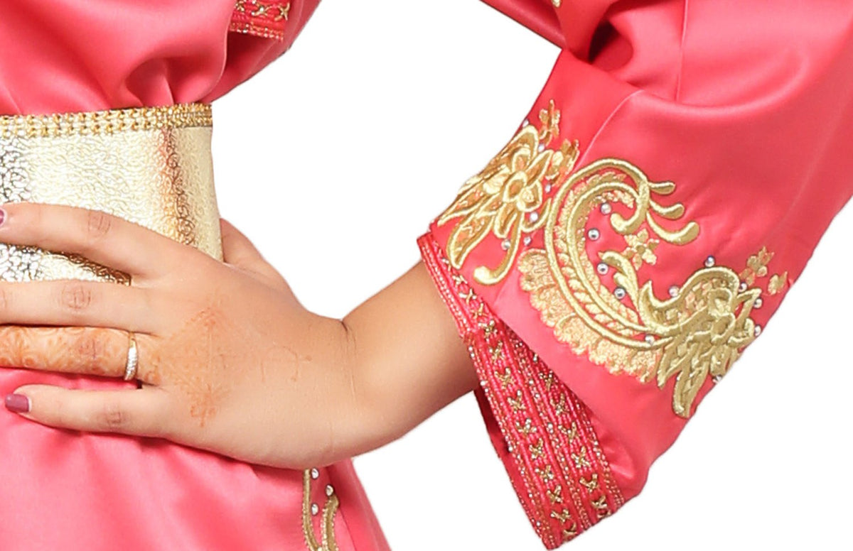Sanna Caftan Coral - Coral