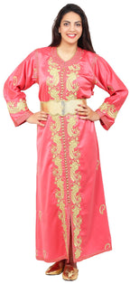 Sanna Caftan Coral - Coral