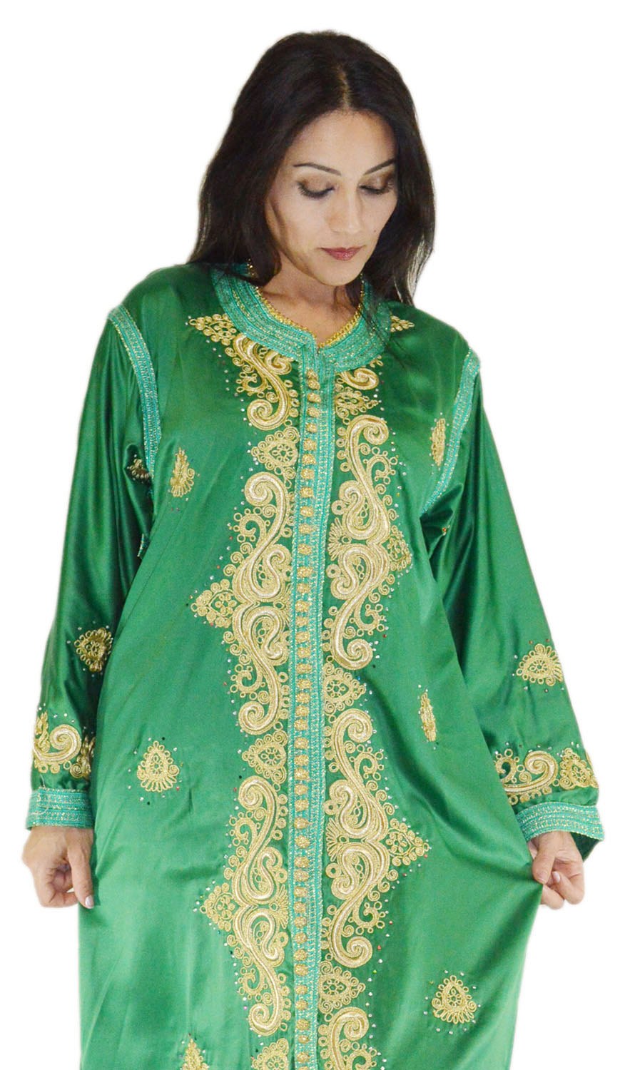 Sanna Caftan Dark Green - Dark Green