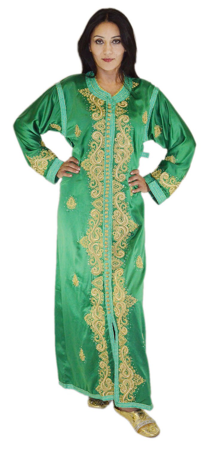 Sanna Caftan Dark Green - Dark Green