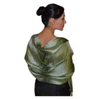 Dawdia Olive Green Shawl-2573
