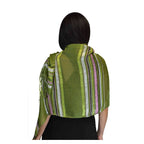 Rahma Shawl Silk Green-7399