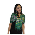 Rahma Shawl Silk Green-0