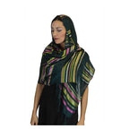 Rahma Shawl Silk Green-7398