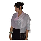 Fasia Silk Shawl - Light Pink