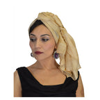 Marwa Shawl Silk and Cotton Blend - Beige