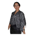 Black & White Shawl-0