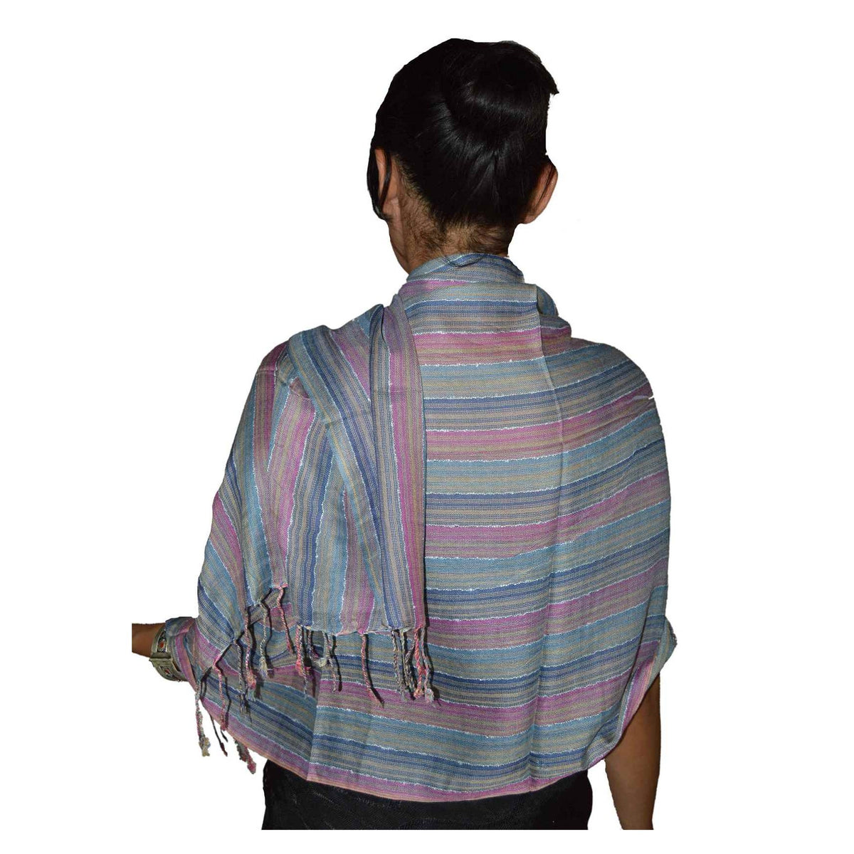 Lavender Colorful Shawl-1855