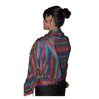 Multicolored Stripes Shawl