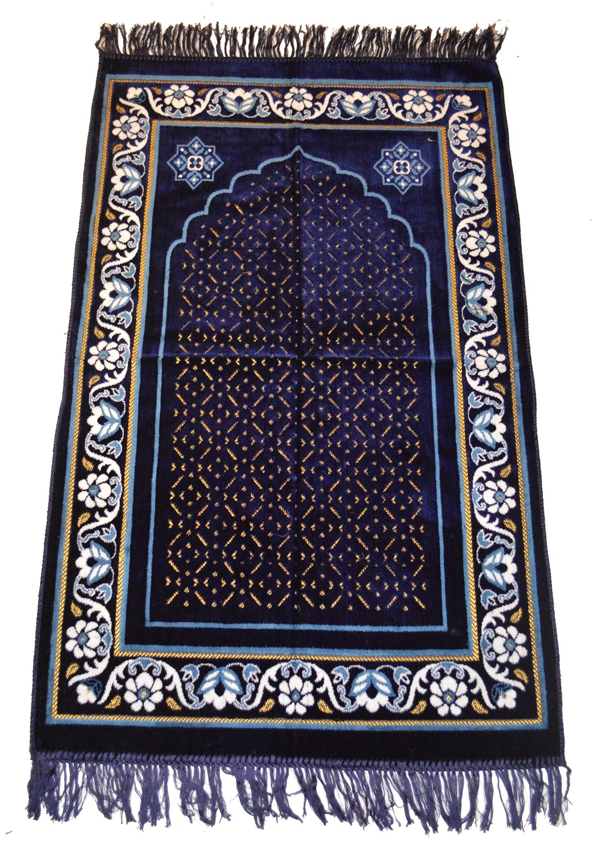 Siham Prayer Rug Navy
