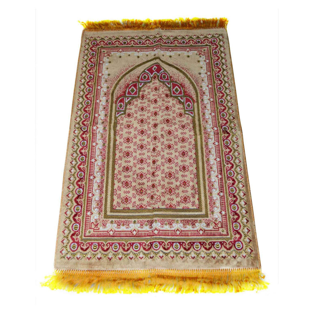 Sofia Prayer Rug Beige -0