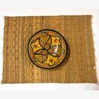 Moroccan Woven Straw Placemat