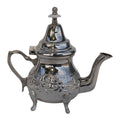 Fez Hand Carved Serving Tea Pot Small-0