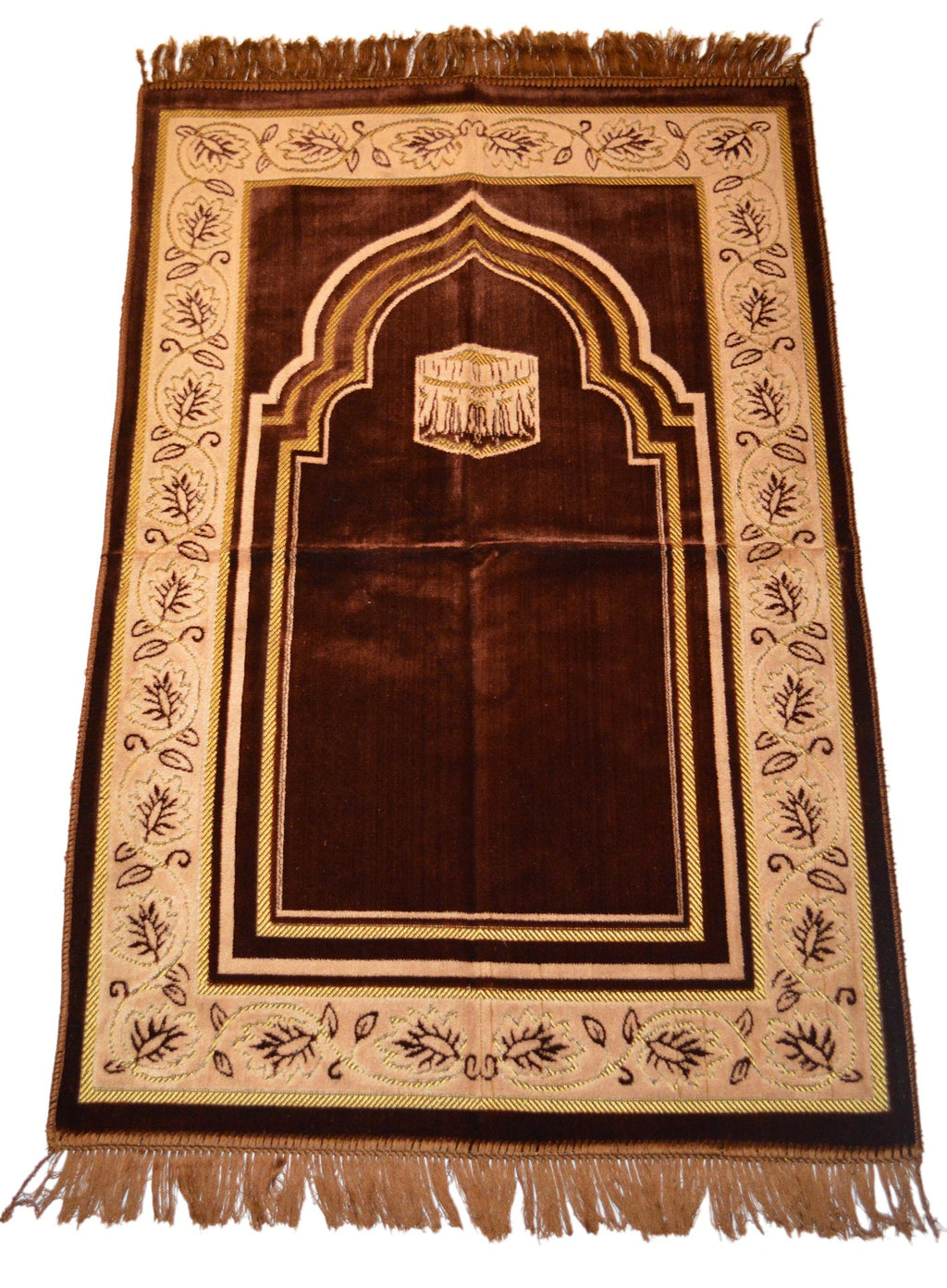 Yousra Prayer Rug Brown