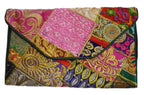 Zakia Patchwork Pouch - Green