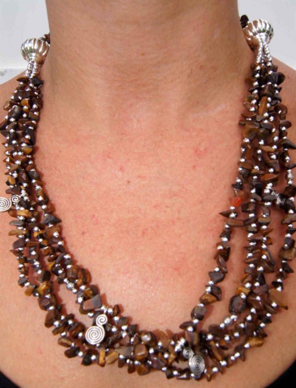Brown Nora Necklace-0