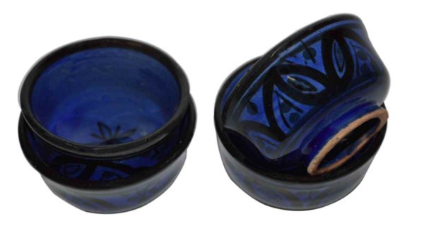 Turquoise Ceramic Serving Set of Four Bowl-2172