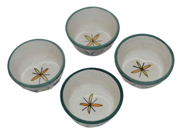 Verde Ceramic Serving Set of Four Bowl-2167