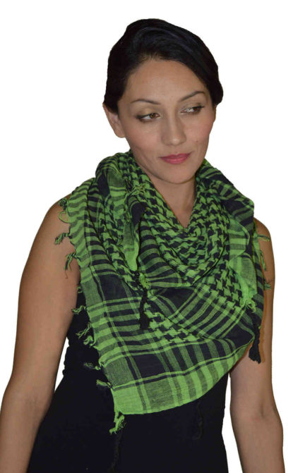 Green Freedom Scarf Square-0