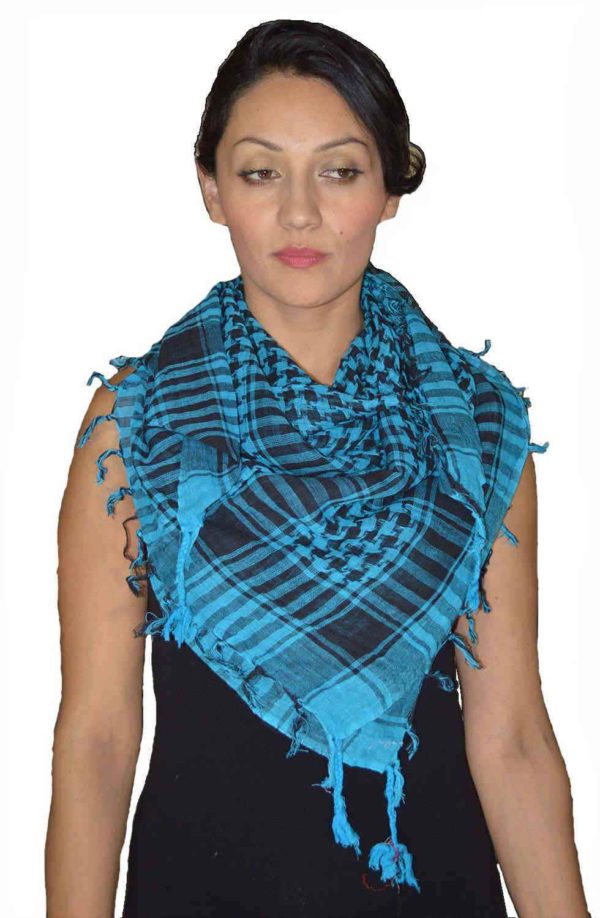 Blue Freedom Scarf Square-1833