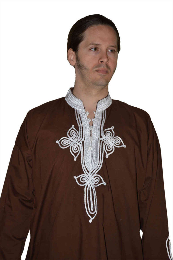 Moroccan Shirt chocolate-1157
