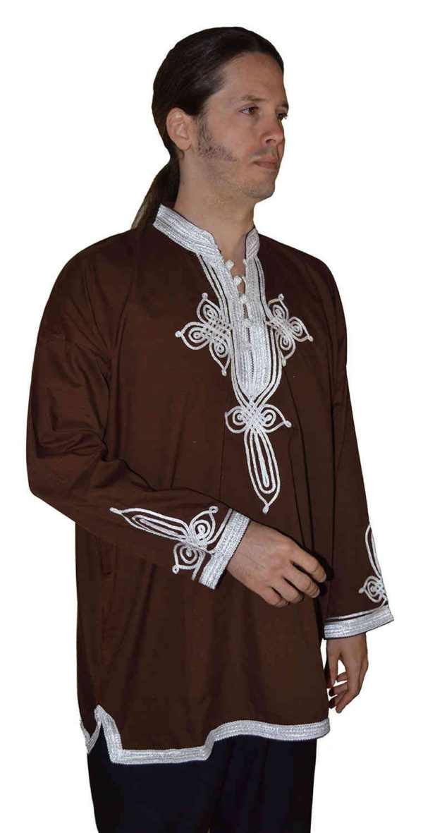 Moroccan Shirt chocolate-1155