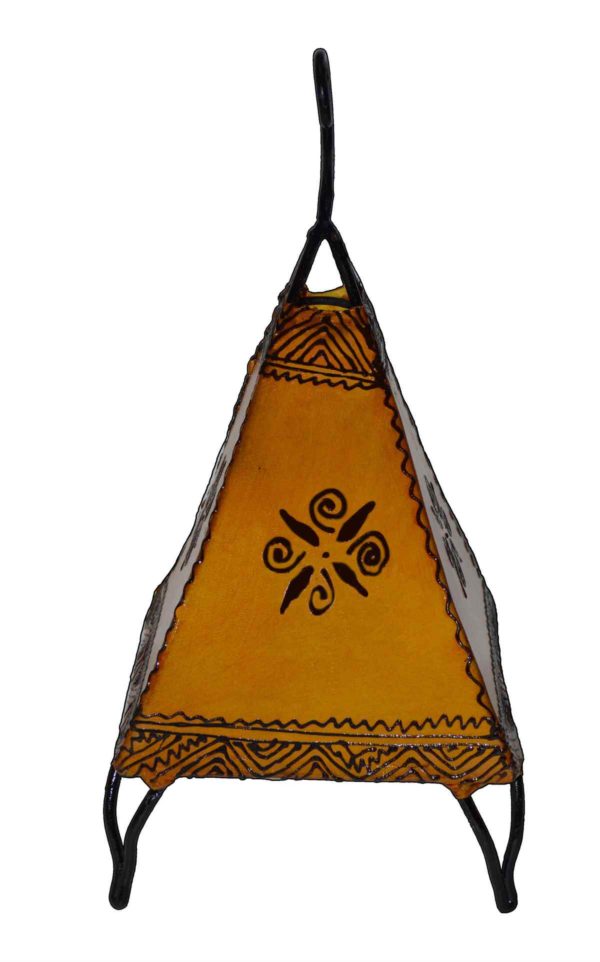 Henna Leather Lamp Yellow -1938