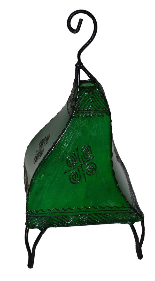 Henna Leather Lamp Green -1952