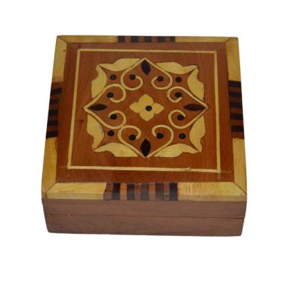 Square Thuya Box -0