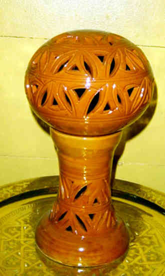 Honey Ceramic Lamp-0