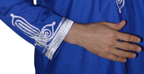 Moroccan Shirt Blue-1170