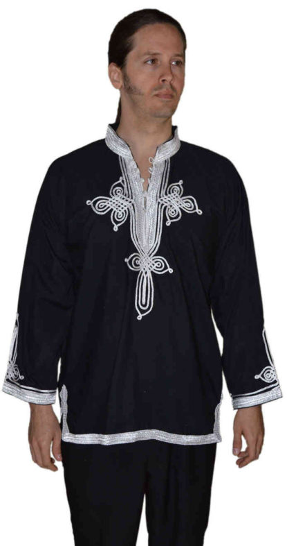 Moroccan Shirt Black-0