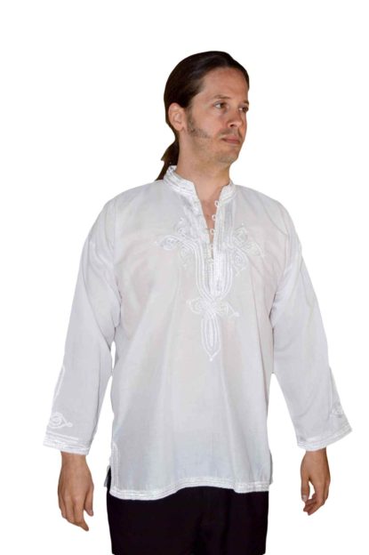 Moroccan Shirt White-0