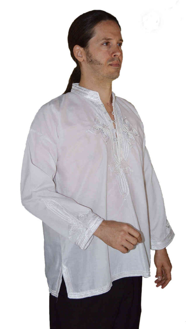 Moroccan Shirt White-1202