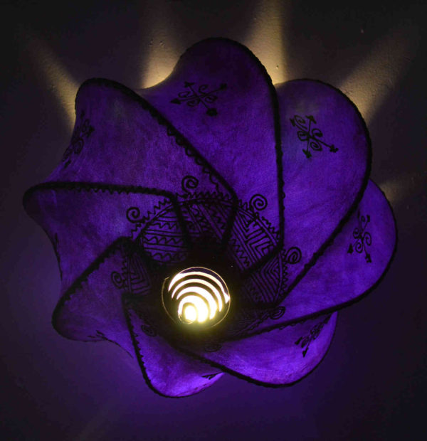 Purple Henna Ceiling Lamp -0