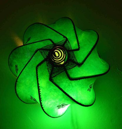 Green Henna Ceiling Lamp -0
