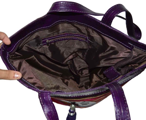 Purple Sabra Shoulder Bag-1672