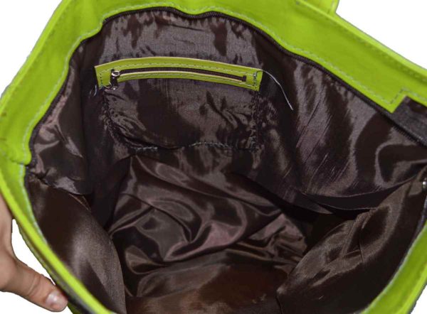 Lime Sabra Shoulder Bag-1667