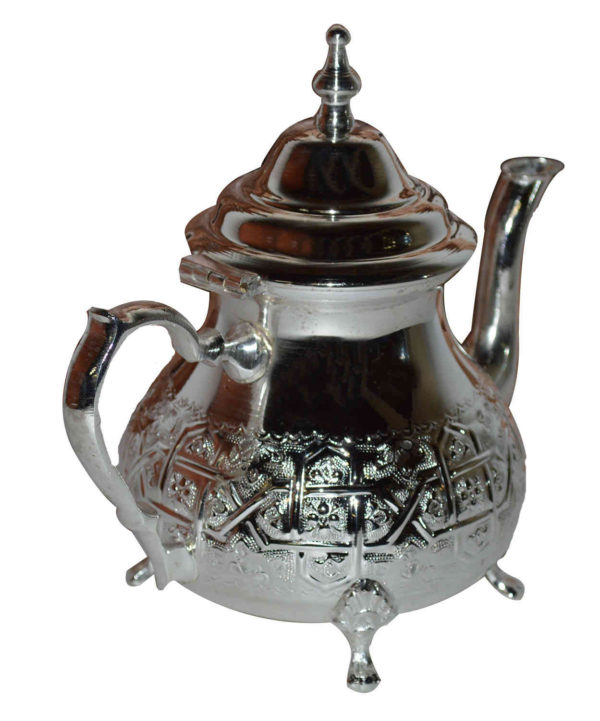 Hand carved Fez Serving Tea Pot -1869
