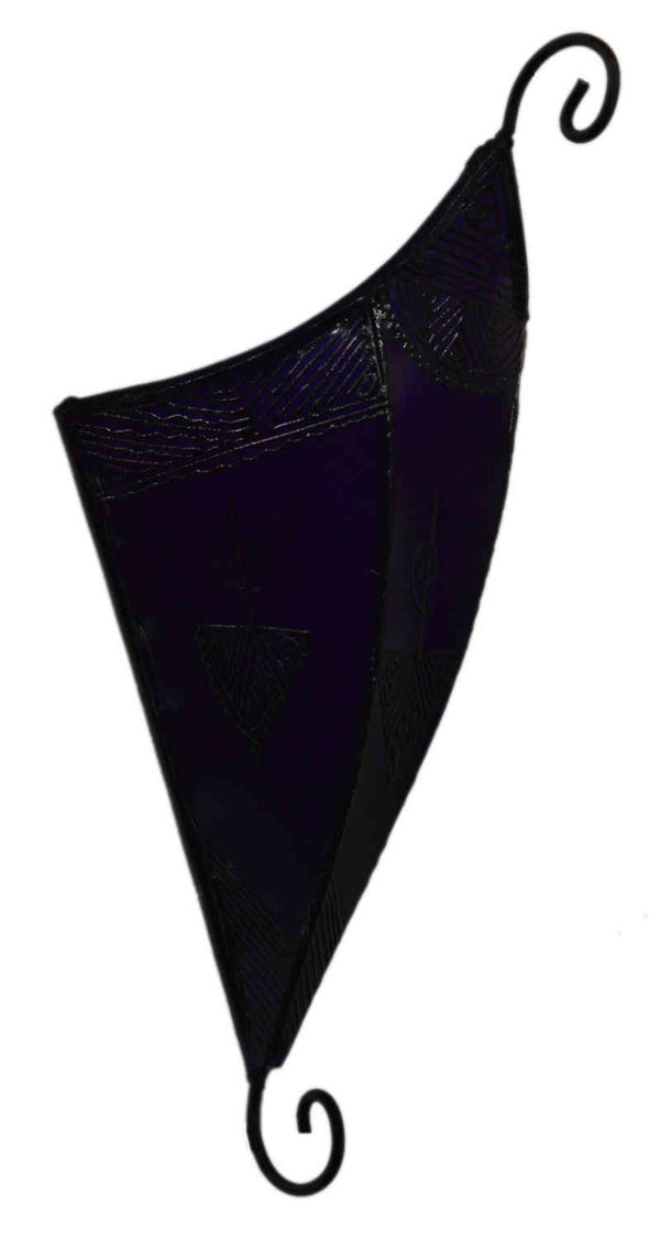 Purple Henna Sconce-8563