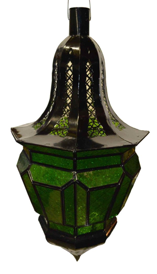 X-Large Moroccan Lanterns Green-2335