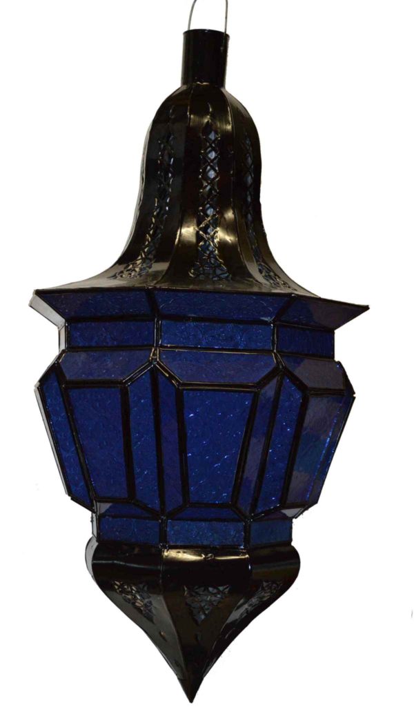 X-Large Moroccan Lanterns Blue-2345